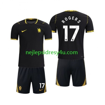 Fotbalový Dres Chlesea Morgan Rogers 17 Dětské Venkovní 2026/27